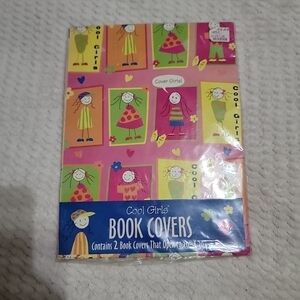 Colorful Cartoon Cool Girls Book Covers